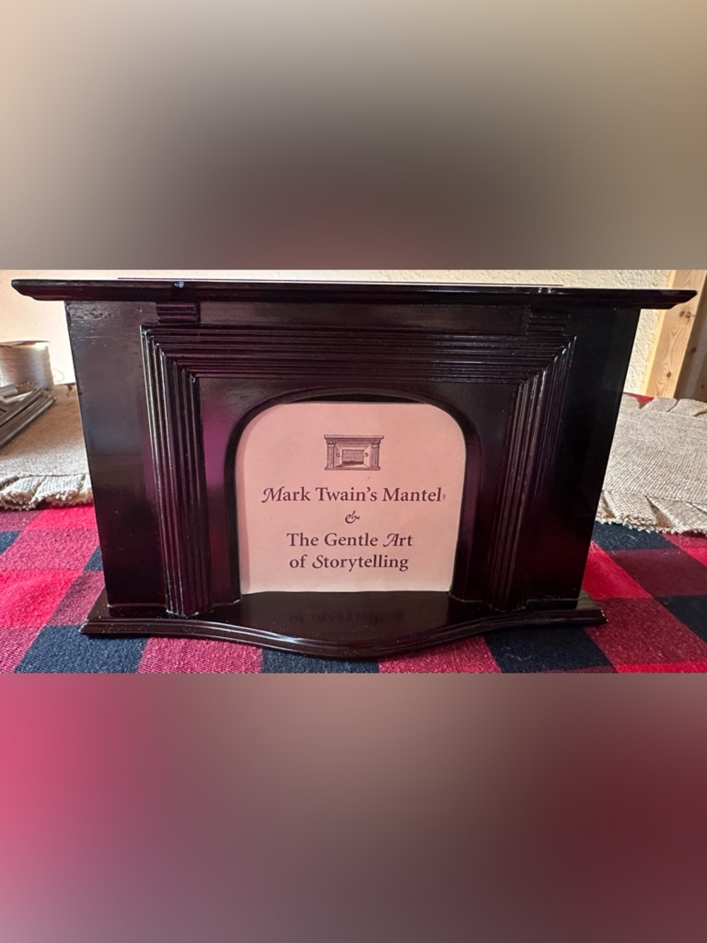 Mark Twain’s Mantle & The Gentle Art of Storytelling with Miniatures